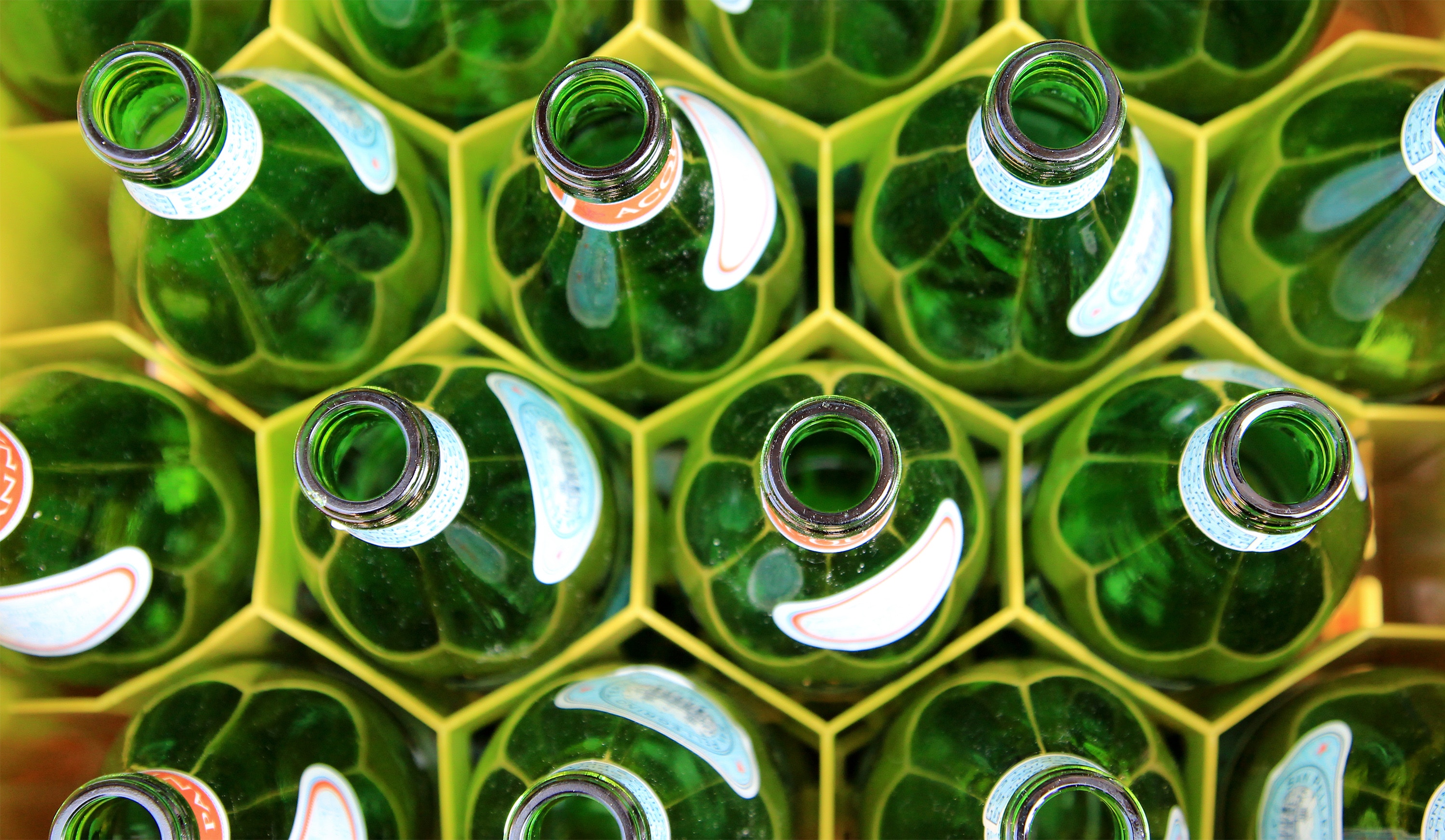 glass bottle recycling
